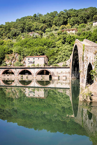 Ponte della Maddalena sul fiume Serchio